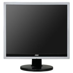 Монитор AOC e719Sd 17", серебристый/черный