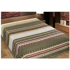 Покрывало Marianna Elegant №15-001, 200 х 220 см, коричневый/зеленый