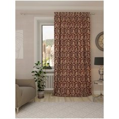 Штора "Матильда" SANPA HOME COLLECTION, 160*260 см, бордовый