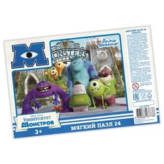 Мягкий пазл "Disney. Университет Монстров", 24 элемента Десятое королевство