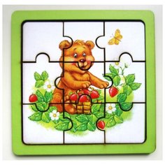 Пазл Smile Decor "Мишка с ягодой"