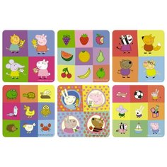 Пазл фигурный 6 в 1 Peppa Pig "Герои и предметы", арт. 01567 Origami