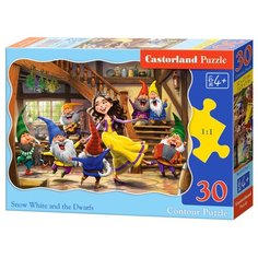 Пазл "Белоснежка и 7 гномов", 30 элементов Castorland