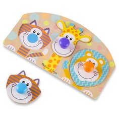 Мои первые пазлы "Сафари" Melissa & Doug