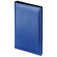 Визитница "Velvet", А5, 72 визитки, цвет синий Альт