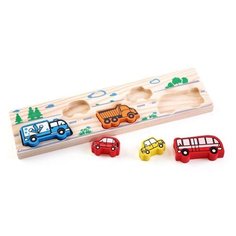 Деревянная рамка-вкладыш "Транспорт" Томик