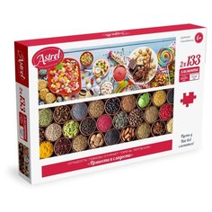 Набор пазлов "Диптих. Специи и сладости", 2x133 элемента Origami