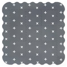 Коврик-пазл 12" с графикой Funkids "Бебиарт-12", серия NT, толщина 15 мм, 9 частей + бортики (расцветка: 12)