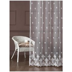 Штора/Тюль с вышивкой Magiza арт.25021, 300*270, белый