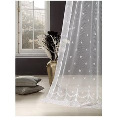 Штора/Тюль с вышивкой Magiza арт.24416, 200*270, белый