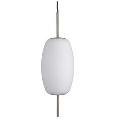 Лампа подвесная Silk, D20 см, белое опаловое стекло Frandsen