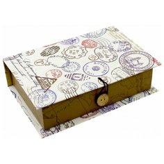 Коробка подарочная "Штамп" Феникс Present