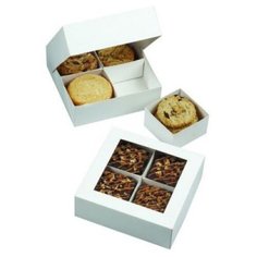 Коробка подарочная квадратная с окошком, 3 штуки Wilton