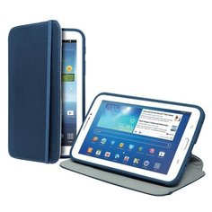 Чехол-книжка "Hammer" для Samsung Galaxy TAB 3 7.0 (подставка, синий) SBS
