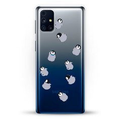 Силиконовый чехол Корги в масках на Samsung Galaxy M31s Andy & Paul