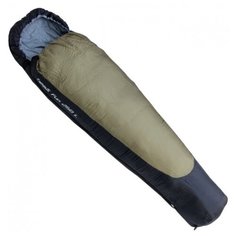 Спальный мешок Campus "Fun 250", black/beige, левый