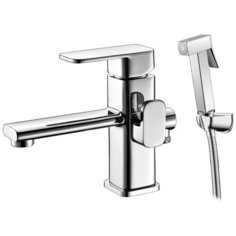 Смеситель для умывальника с гигиеническим душем Elghansa 1602235-BM02