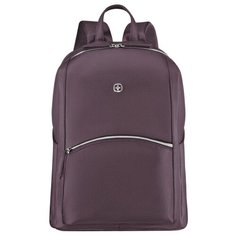 Рюкзак женский "Wenger", сливовый, ПВХ, полиэстер, 31x16x41 см, 18 л