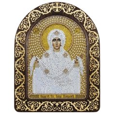 Набор для вышивания бисером Нова Слобода "Покров Пресвятой Богородицы", арт. СН5009, 13,5x17 см Nova Sloboda