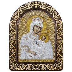 Набор для вышивания бисером Нова Слобода "Образ Пресвятой Богородицы "Утоли моя печали", арт. СН5004, 13,5x17 см Nova Sloboda