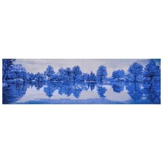 Набор для вышивания бисером Нова Слобода "Зимний мотив", 69x18 см, арт. ДК6703 Nova Sloboda