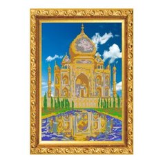 Набор для вышивания бисером "Тадж Махал", 29x33.6 см Светлица