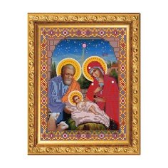 Набор для вышивания бисером "Рождество Христово" Светлица