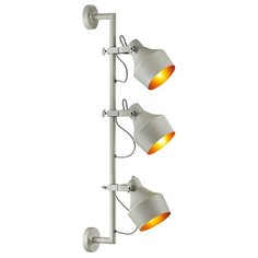 Подсветка с выключателем Odeon Light "OSTA", E27, 3х40 W, 220 V (серый/золотой)