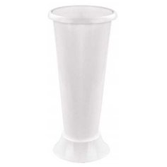 Ваза для цветов под срезку, 425 мм (белый) Alternativa