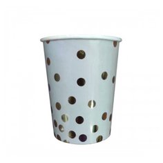 Стакан "Голубой с серебряными кружочками", 250 мл, 6 штук Феникс Present