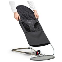 Чехол для шезлонга BabyBjorn "Bliss Cotton", цвет: 16, черный