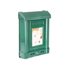 Ящик почтовый с замком, тёмно-зелёный Alternativa