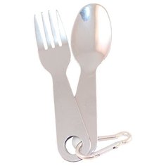 Походные столовые приборы на карабине (ложка, вилка) Следопыт