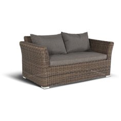 «Капучино», диван двухместный, коричневый 4 Si S