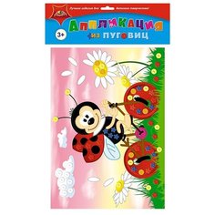 Набор для творчества "Аппликация из пуговиц. Божья коровка"