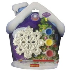 Набор для творчества "Ёлочные украшения. Снежинка", арт. ВВ1655 Bondibon