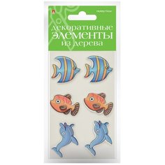 Декор из дерева "Рыбки" Альт