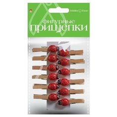 Фигурные прищепки "Набор №7. Божьи коровки" Альт