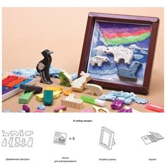 Набор "Животные севера", 11 деталей Томик