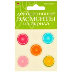Декоративные элементы из акрила, набор №28 "Фрукты" Альт