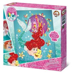 Набор для творчества "Аппликация из страз и пайеток. Ариэль" Десятое королевство