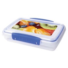 Контейнер низкий "Klip it", 380 мл Sistema