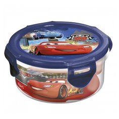 Контейнер пластиковый круглый "Тачки. Грани гонок", 270 мл Stor
