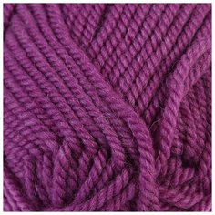 Пряжа Пехорка "Зимний вариант", 100 метров, 10 мотков по 100 грамм, цвет: 575 ярколиловый