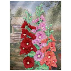 Набор для вышивания бисером Нова Слобода "Панночки", 18x24 см, арт. ДК4503 Nova SlobodА