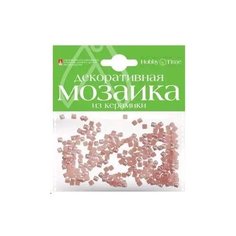 Мозаика декоративная из керамики, цвет: розовый Альт