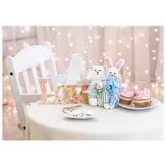 Набор для вышивания Panna "Мягкая игрушка. Зайчик", арт. ИГ-1177, 11х19 см