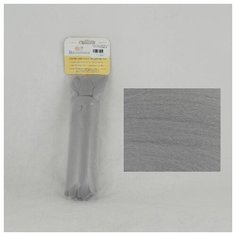 Волокно для валяния "Семёновская пряжа" (шерсть тонкая), цвет: 0007 светло-серый, 100 г