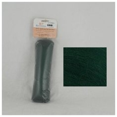 Волокно для валяния "Семёновская пряжа" (шерсть), цвет: 0062 темно-зеленый, 100 г