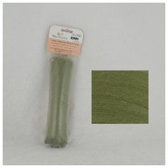 Волокно для валяния "Семёновская пряжа" (шерсть), цвет: 0010 фисташковый, 100 г